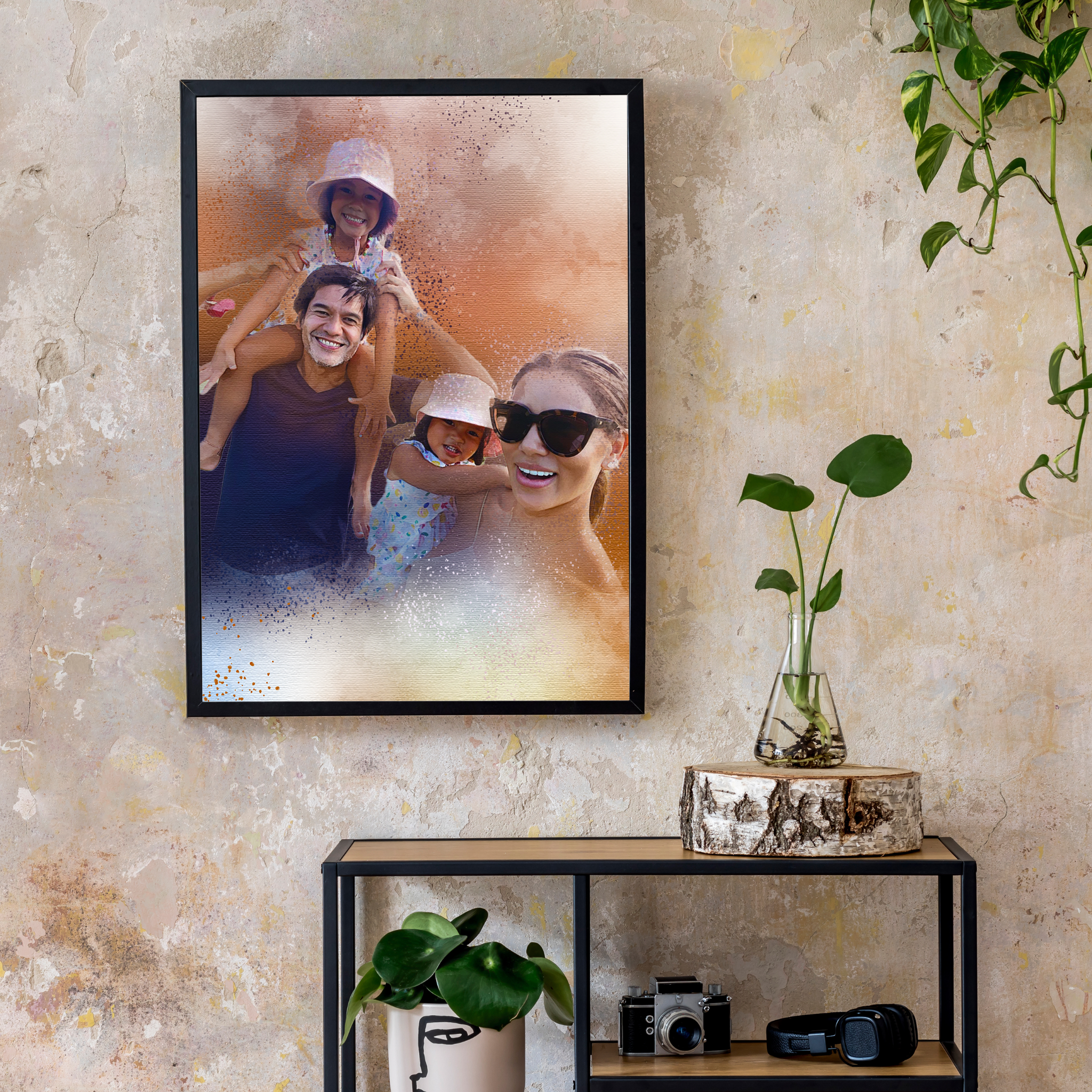 Personalised Watercolor Portrait (Digital File)